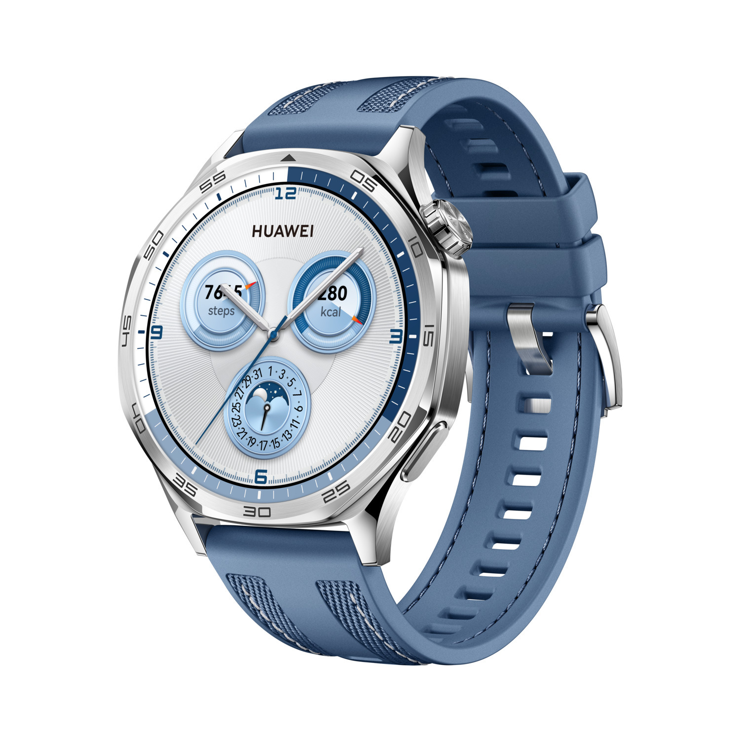 HUAWEI Combo Smartwatch GT5 46mm Bleu Freebuds 5i Blanc (HUA20256)