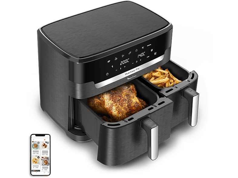 Moulinex Easy Fry XXL Dual Heteluchtfriteuse