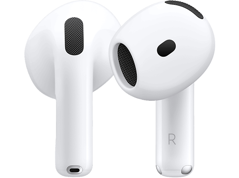 APPLE Draadloze oordopjes AirPods 4 Actieve ruisonderdrukking + Oplaadcase Wit