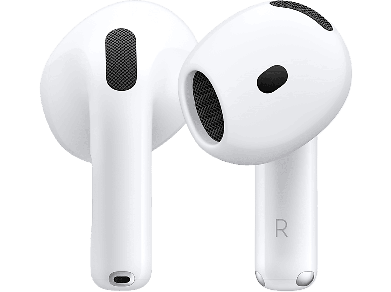 Apple Airpods 4 Actieve Ruisonderdrukking + Oplaadcase Mxp93zm/a In-ear Draadloze Oordopjes Met Noise-cancelling Wit