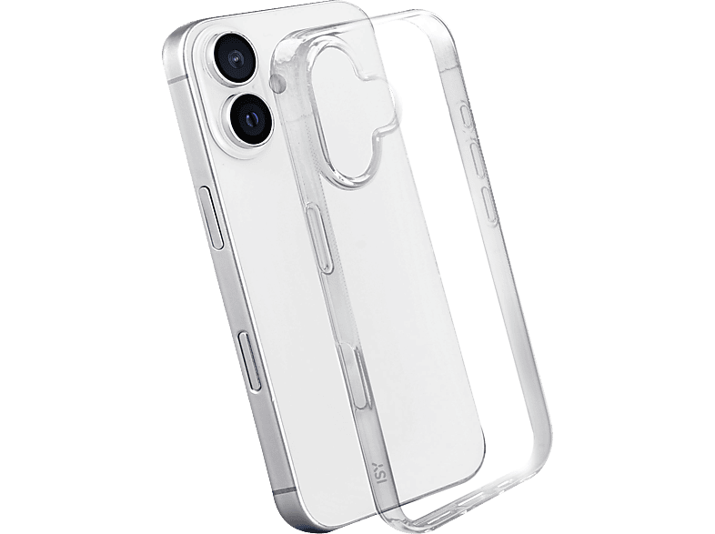 ISY ISC-1045, Backcover, Apple, iPhone 16, Transparent