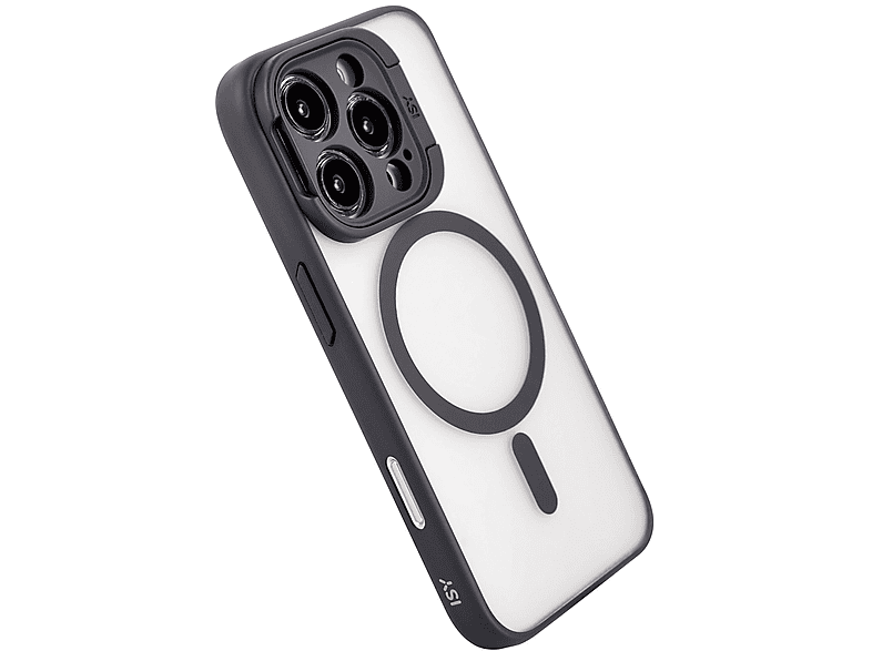 ISY ISC-2453 MagISY, Backcover, Apple, iPhone 16 Pro Max, Smokey black