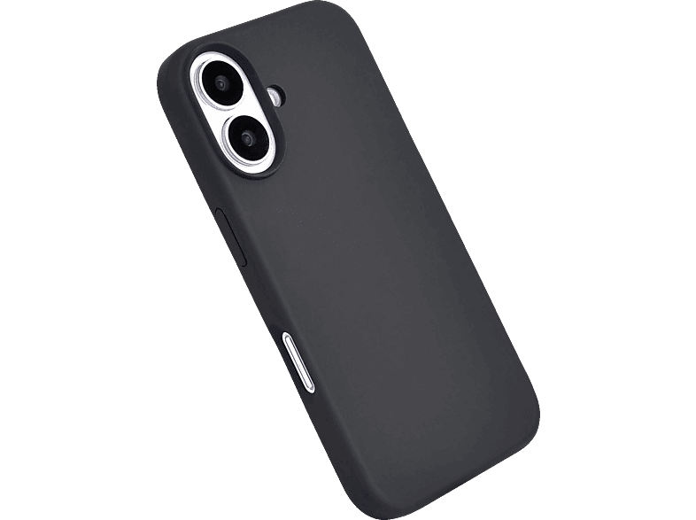 ISY ISC-2350 Silikon, Backcover, Apple, iPhone 16 Plus, Schwarz