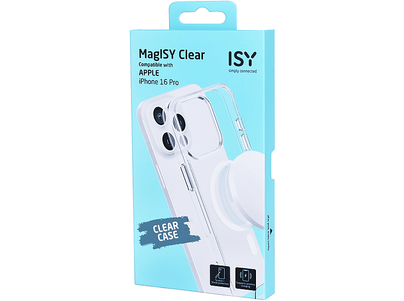 Thumbnail - ISY ISC-1116 MagISY, Backcover, Apple, iPhone 16 Pro, Transparent