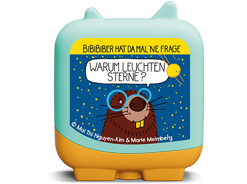 tonies Clever Tonie Bibibiber - Warum leuchten Sterne? Hörfigur, Mehrfarbig