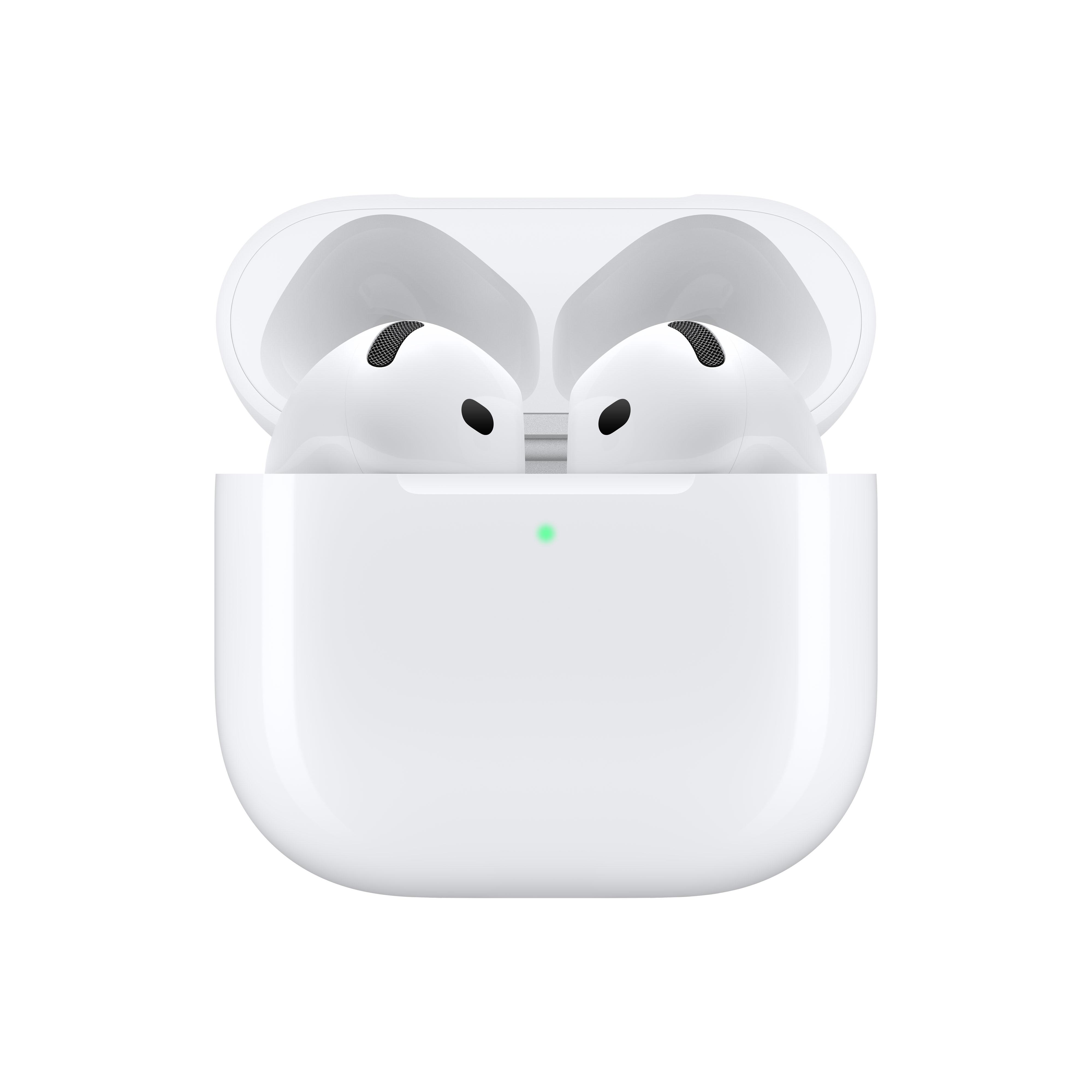 APPLE AirPods mit Aktiver Geräuschunterdrückung, In-ear Kopfhörer  Bluetooth Weiß