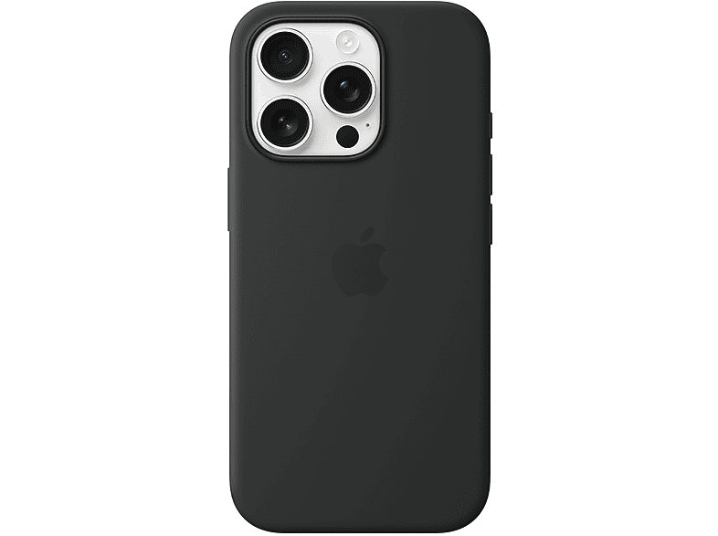 Apple Custodia MagSafe in silicone per iPhone 16 Pro - Nero Cover