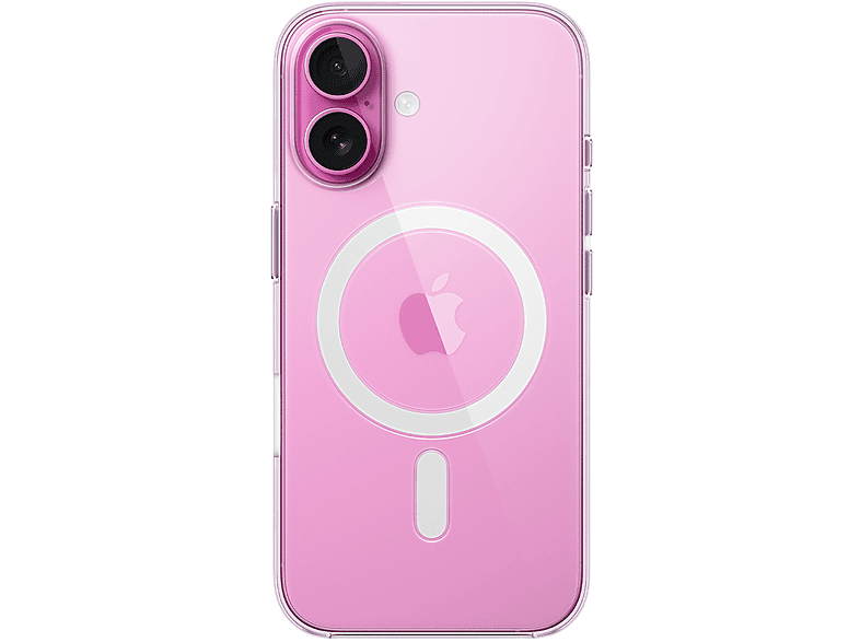 ZCDAYE Custodia trasparente per iPhone 16 con scomparto per carte di