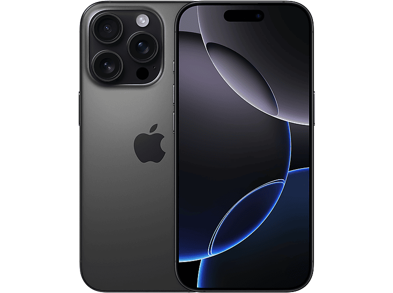 Apple iPhone 16 Pro 256 GB, Titan Schwarz, Dual SIM