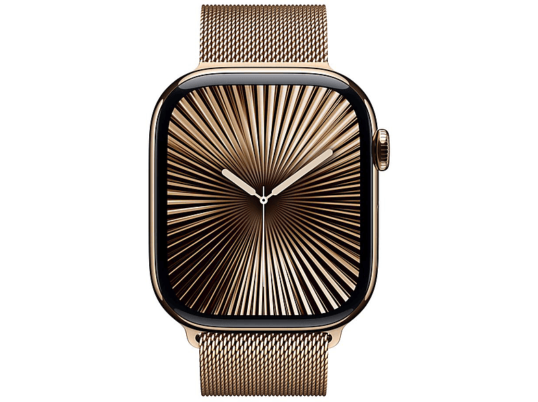 Thumbnail - APPLE 46 mm Milanaise Armband (S/M), Ersatzarmband, Gold