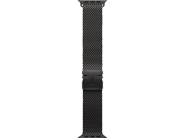 Apple 49 mm Milanaise Armband, Titan Schwarz , M