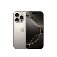 APPLE APPLE iPhone 16 Pro 128 GB, Titan Natur, Dual SIM