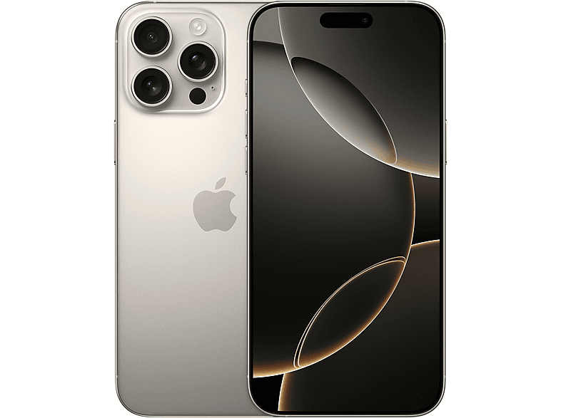 APPLE iPhone 16 Pro Max 1 TB, Titan Natur, Dual SIM | MediaMarkt