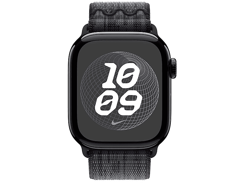 Thumbnail - APPLE 42 mm Nike Sport Loop, Ersatzarmband, Schwarz/Blau