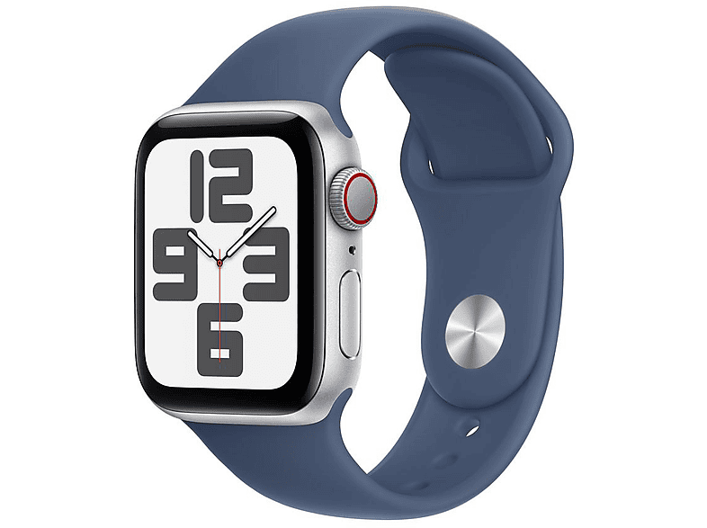APPLE 40 mm Sportarmband (M/L), Ersatzarmband, Denim