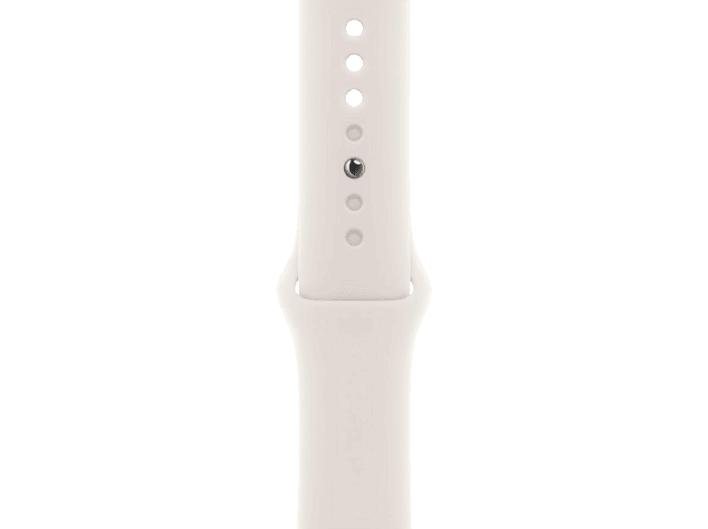 APPLE 46 mm Sportarmband (S/M), Ersatzarmband, Apple, Polarstern Fluorelastomer
