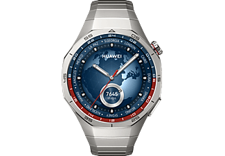 HUAWEI Watch GT 5 Pro okosóra, titanium szíj, 46mm (55020DKB)