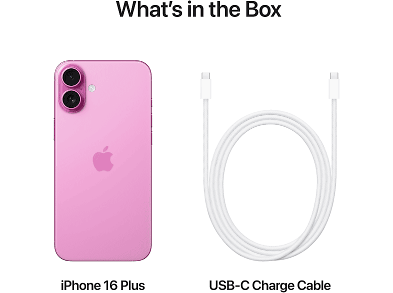 APPLE iPhone 16 Plus 5G | 128 GB Roze kopen? | MediaMarkt