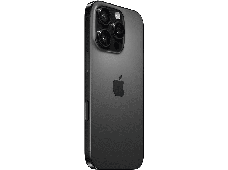 Thumbnail - APPLE iPhone 16 Pro 5G 128 GB Titan Schwarz Dual SIM