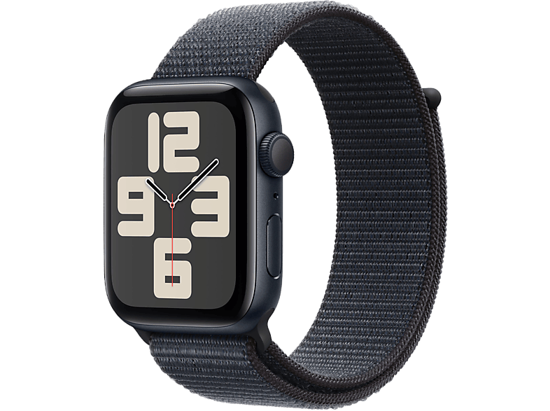 Apple Watch Se GPs 44mm Midnight Aluminium Case Ink Sport Loop