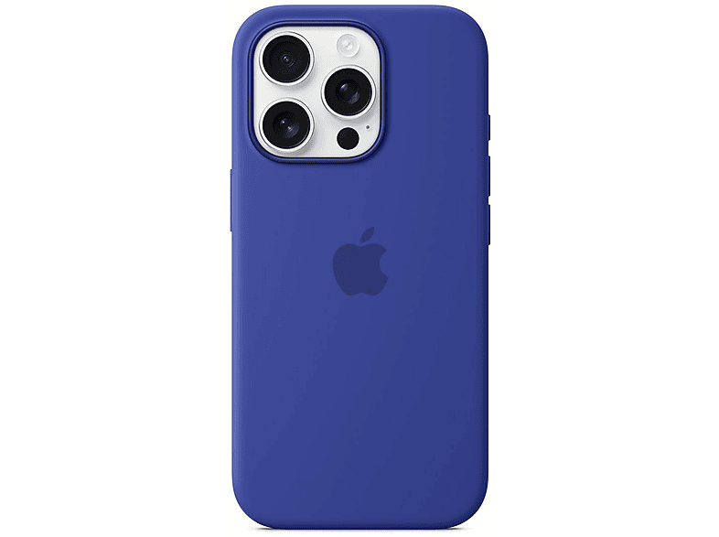 APPLE Silikon Case mit MagSafe, Backcover, Apple, iPhone 16 Pro, Ultramarin
