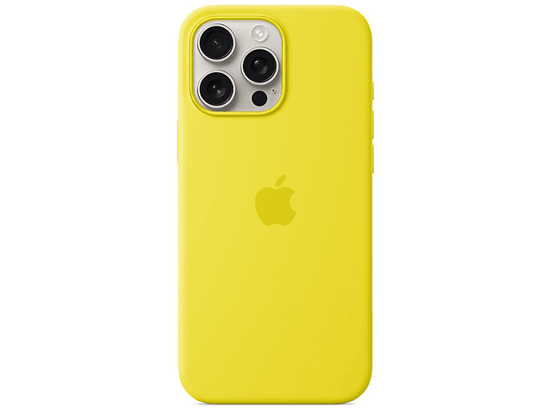 APPLE Silikon Case mit MagSafe, Backcover, Apple, iPhone 16 Pro Max, Sternfrucht