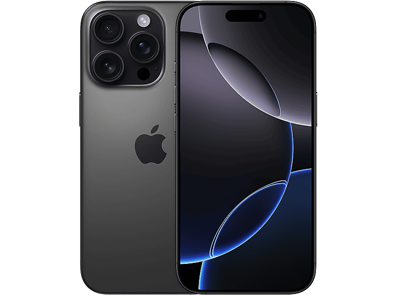 APPLE IPHONE 16 PRO 128 GB Fekete titán Kártyafüggetlen Okostelefon