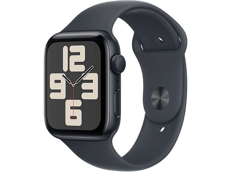 APPLE Watch SE GPS 44mm Midnight Sport Band M L Smartwatch Midnight Aluminium