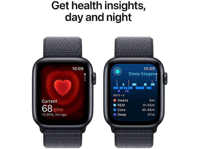 APPLE Watch SE GPS 44mm Ink Sport Loop Smartwatch Midnight