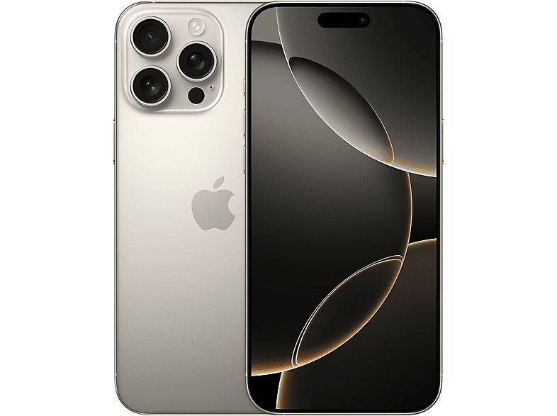 APPLE IPHONE 16 PRO MAX 256 GB Natúr titán Kártyafüggetlen Okostelefon