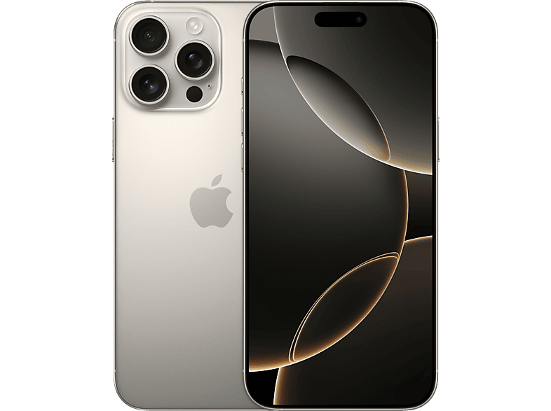 APPLE iPhone 16 Pro Max 256 GB Natural Titanium Dual SIM | MediaMarkt