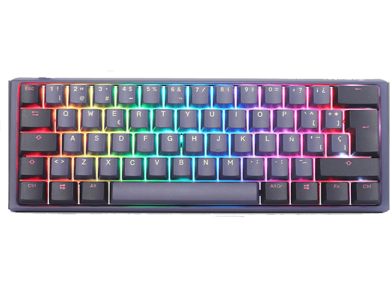 Teclado gaming | Ducky ONE 3 Cosmic Mini 60% MX-Silent Red