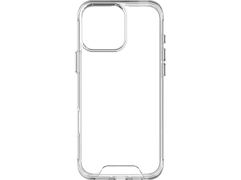 Funda - Isy ISC 1117, Compatible con iPhone 16 Pro Max, Resistente a Golpes, Anillo Magnético Integrado, Transparente