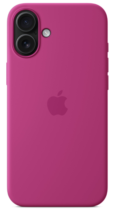 Różowy telefon z dwoma aparatami i logo Apple z tyłu.