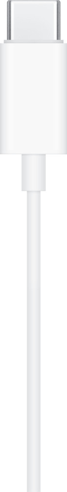 White USB-C cable with a silver-colored connector.