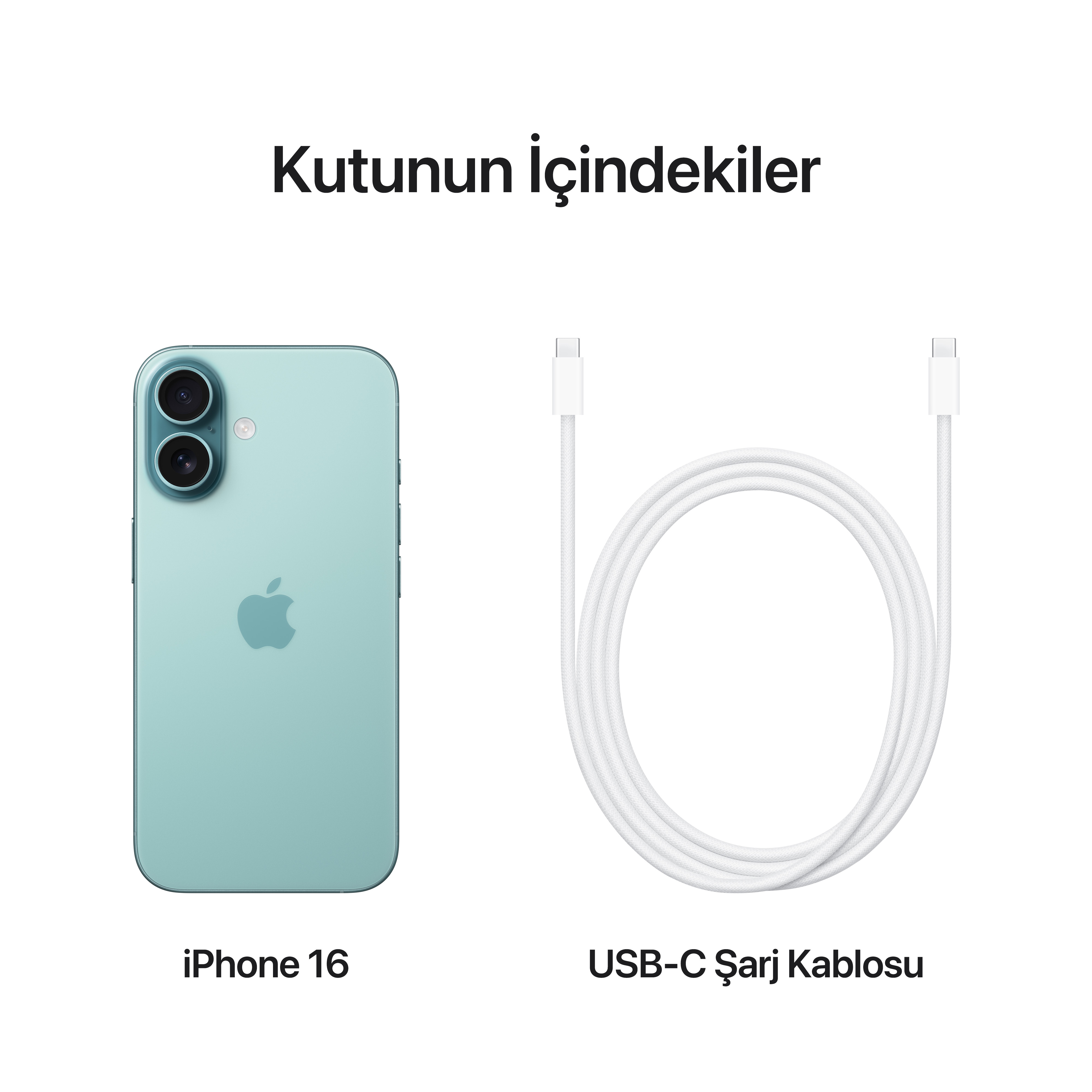 P274 超美品 iPhone 16 256GB ティール APPLE iPhone 16 256 GB Akıllı Telefon Teal MYEJ3TU/A Fiyat