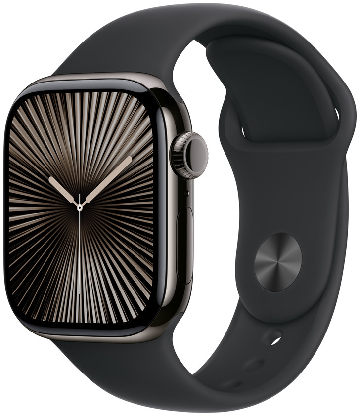 APPLE 42 mm, Sportarmband, Apple, Schwarz