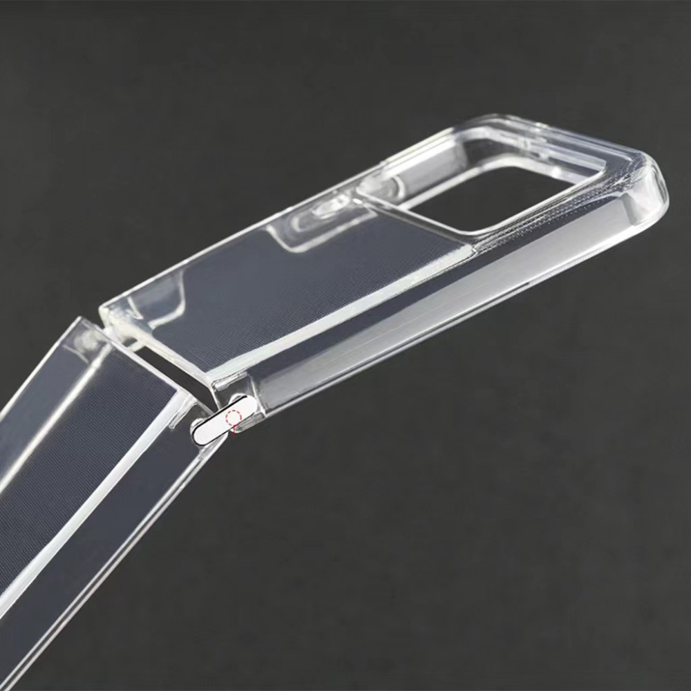 CELLECT Samsung Galaxy Z Flip6 TPU hátlap, átlátszó (TPU-SAM-ZFLIP6-TP)