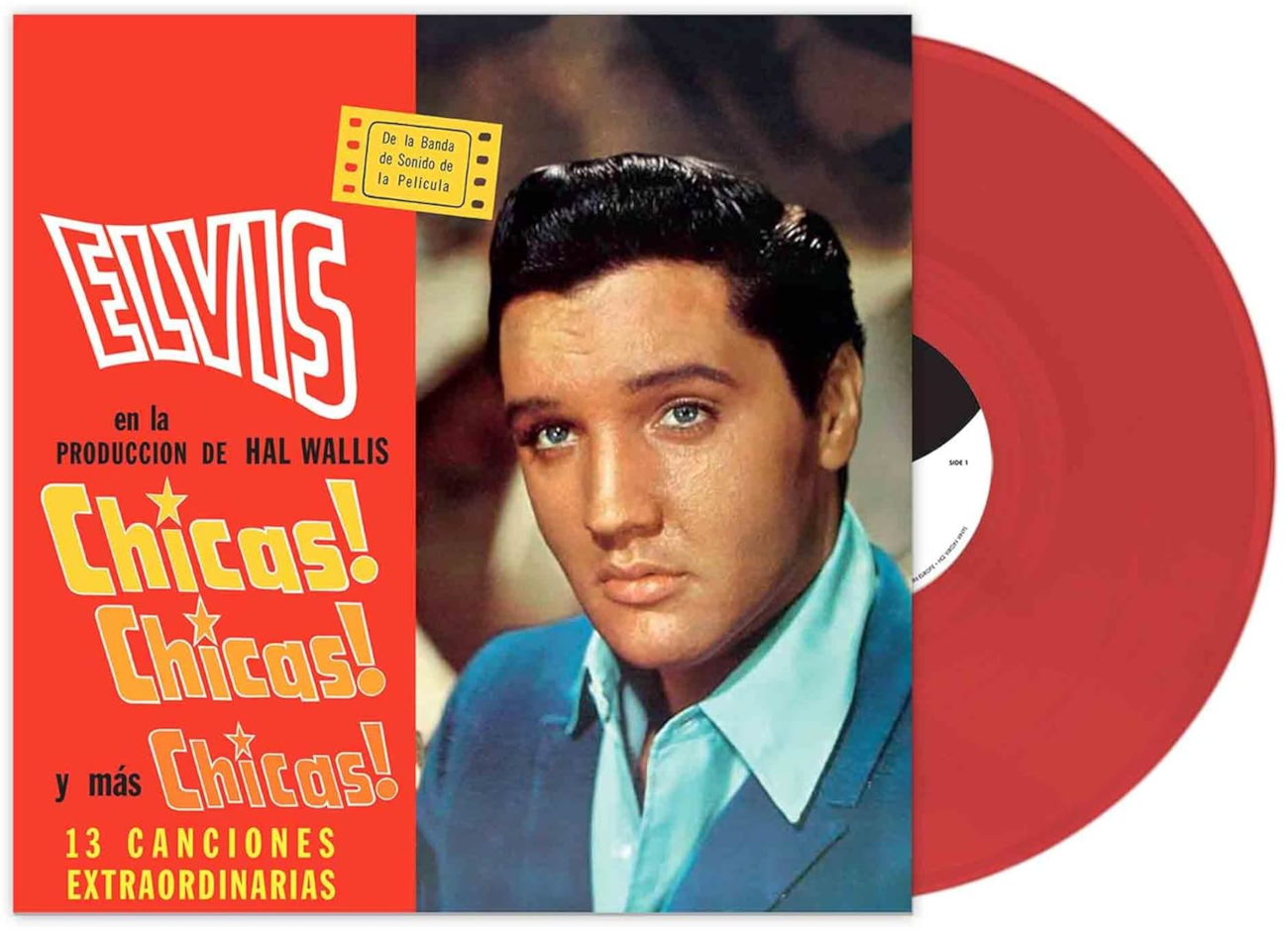 Elvis Presley - Chicas! Y Mas (Limited Red Vinyl) (Vinyl LP (nagylemez))