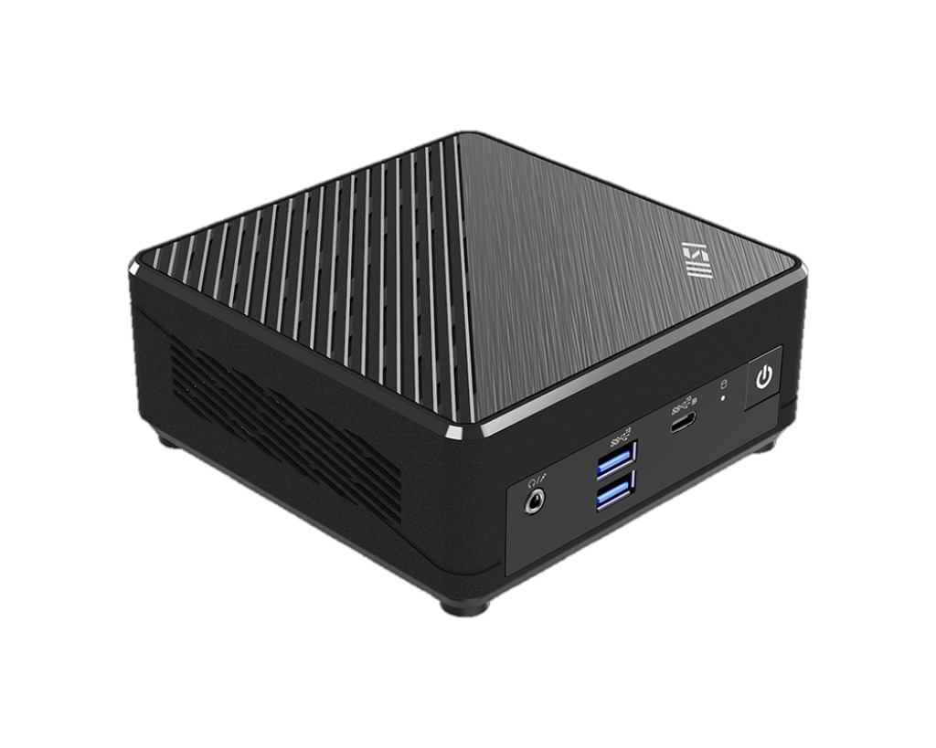 Een zwarte computermuis met een ergonomische vorm wordt van opzij getoond.