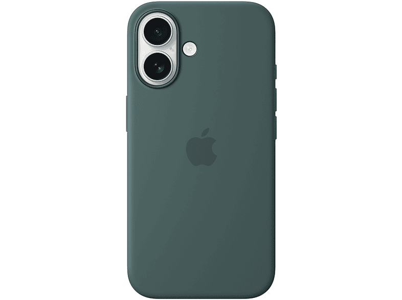 Apple Custodia MagSafe in silicone per iPhone 16 - Verde lago Cover Magsafe