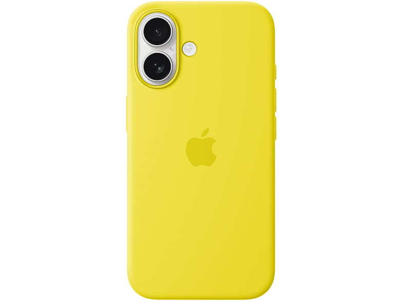 Apple Custodia MagSafe in silicone per iPhone 16 - Giallo carambola Cover Magsafe