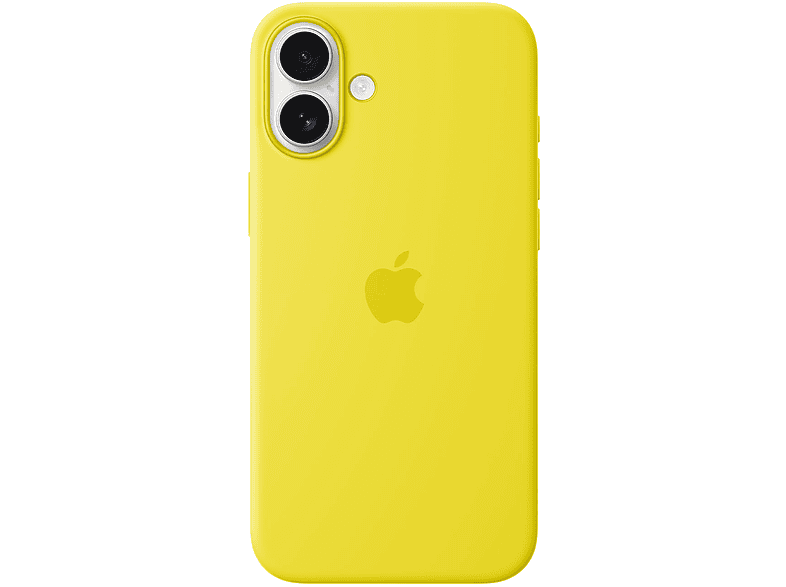Apple Custodia MagSafe in silicone per iPhone 16 Plus - Giallo carambola Cover Magsafe