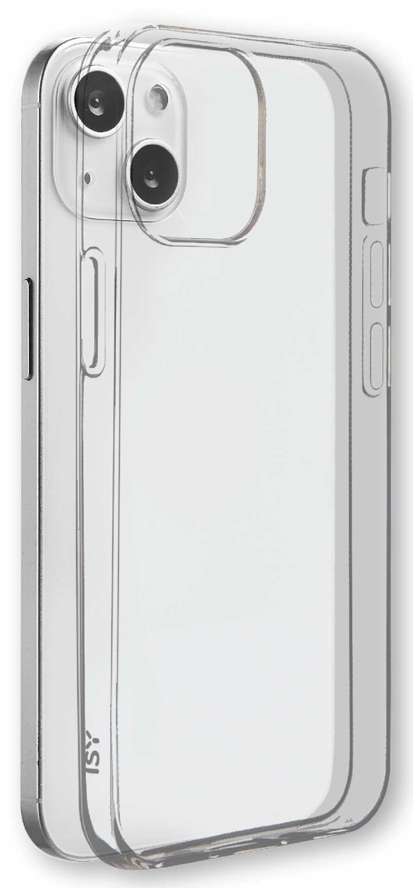 ISY ISC-1017 Iphone 13 tok, átlátszó (2V000865)