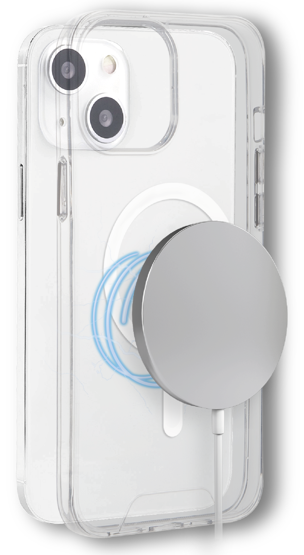 ISY ISC-1104 MagISY Iphone 13 tok, átlátszó (2V126464)