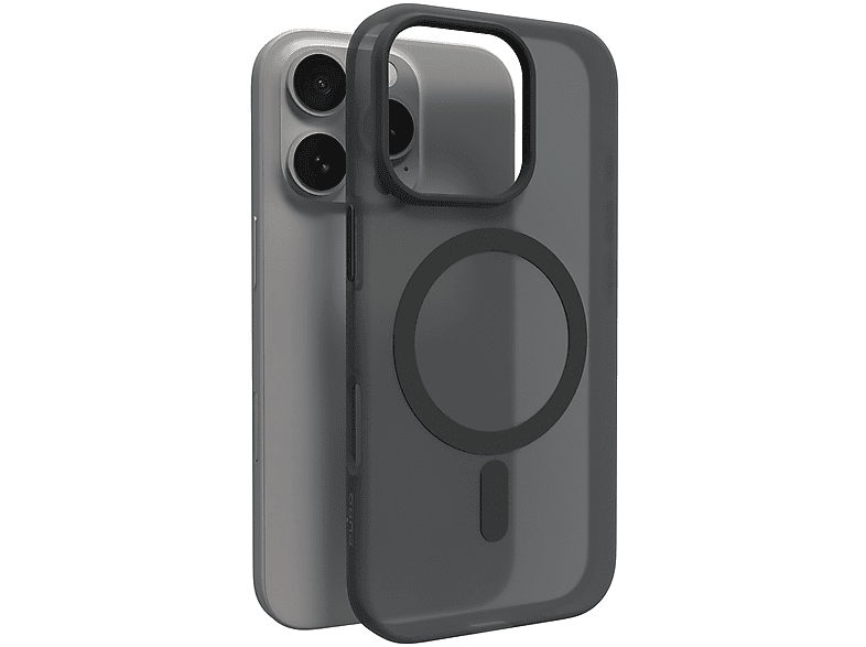Puro Cover Iphone 16 Pro, Cover Magsafe per iPhone Pro,Nero