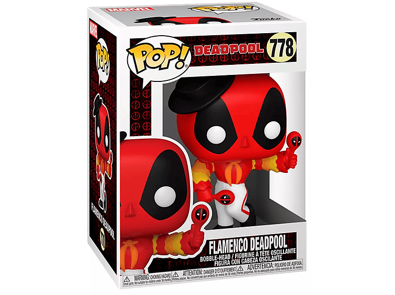 FUNKO POP Marvel: Deadpool 30th Anniversary - Flamenco figura (FU54656)