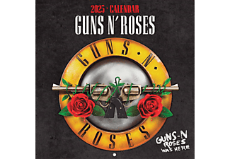 Guns N' Roses - Official 2025 Calendar - négyzet alakú naptár