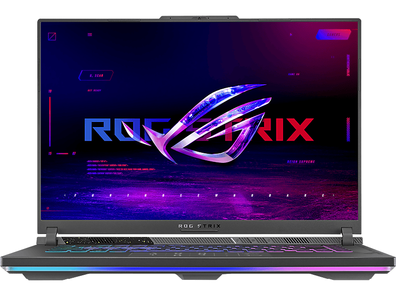 ASUS ROG Strix G16 G614JVR-N4015W Zöld Gamer laptop (16" QHD+/Core i9/16GB/1024 GB SSD/RTX4060 8GB/Win11H)