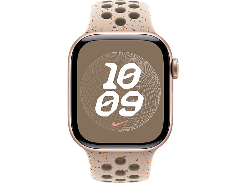 Apple 40 mm Nike Sportarmband, Desert Stone, S/M — Foto 2 von 2